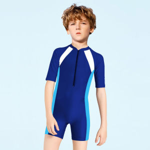 【Sunny Beach】Ready stocks Childrens Swimsuits Girls One-Piece Professional Training Childrens swimsuits girls one-piece professional training flat angle sun protection sports swimsuits childrens swimsuits middle-aged and  childrens swimsuits