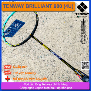 Vợt cầu lông Tenway Brilliant 900 (4U) | Vợt 4U phù hợp đánh phong trào rèn luyện sức khỏe