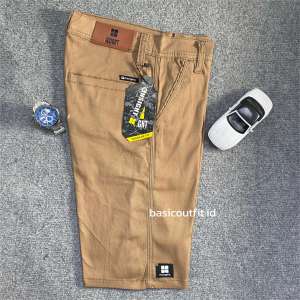 Celana Pendek Pria Chinos Distro Stretch Jumbo Santai [27-44] CPD03A