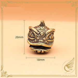 Móc Khóa Phong Thủy Quả Nhạc Lục Lạc Khắc Hình Các Loại Linh Thú Bằng Đồng Thau - Đồ Đồng Thuận Tâm