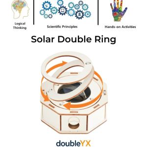 DIY Handmade Science STEM Kit: DIY Solar Double Ring: Educational Science Toys: STEM Toy for Kids