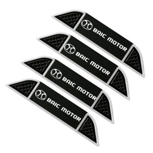 kkmf Car Door Edge Protector Anti Scratch Emblem Sticker for BAIC EV5 EV2 EC3 BJ40 BJ20 Senova X25 X35 X55 X65 9R3H1