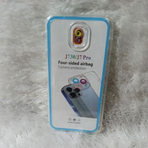 SoftCase Casing Samsung J730/J7 Pro Silikon Case Selikon Bening Transparan TPU