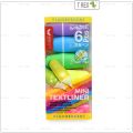 Unicorn 6s Value Pack Fluorescent Mini Highlighter / High Light Textliner / Fabric Pens / 迷你荧光笔. 