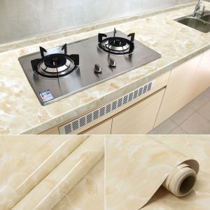 Wallpaper Stiker Dapur & Kamar Mandi Anti Air Minyak dan Api Motif Marmer Marble Glossy