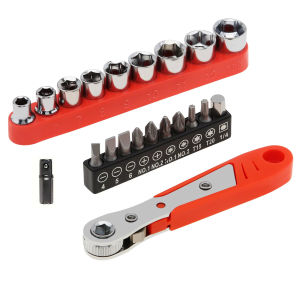 Bộ dụng cụ sửa chữa mini đầy đủ chi tiết tua vít 36 răng góc vuông cờ lê lục giác 1/4 Inch tiện lợi tháo lắp đa năng