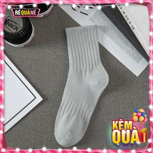 Tất Vớ mPRO Nam Nữ Thun Lòng Chân Phối Gân Dọc Chống Cuộn RQN2637 - requane
