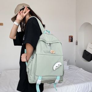 Tas Ransel Wanita Korea Stylish & Tahan Air: Mismi Ame Bag Tas Ransel Wanita Korea Cute Backpack Sekolah Perempuan Stylish Tahan Air - 20A