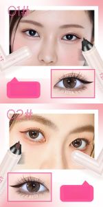 แห้งเร็ว ตราอายไลเนอร์ อายไลเนอร์ แสตมป์อายไลเนอร์แบบหมุนได้ ดินสออายไลเนอร์ อายไลเนอร์แบบลิควิด อายไลเนอร์แบบแสตมป์ ตราประทับขอบตา