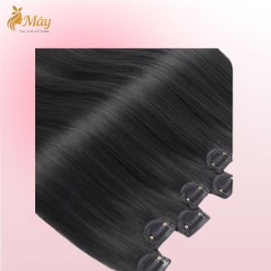 Tóc giả kẹp phím NHỎ phồng Tóc dải kẹp thẳng Tép Tóc kẹp phím thẳng KT02 giúp tóc dày dài hơn