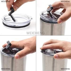 [COD] WEICHENG 1 cái nắp chống tràn cho nắp YETI 20 và 30 oz phù hợp với cốc và thay thế nhiều Nắp Cốc chống tràn nắp thả mua sắm