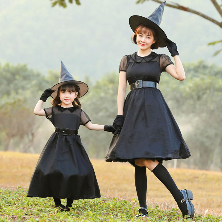 5 Size Women Classic Halloween Costume for Kids Girl Pretend Play