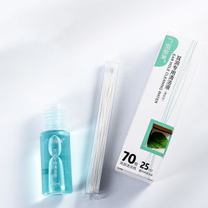 CLM ด้ายล้างทำความสะอาดรูเจาะหู แบบใช้แล้วทิ้ง 70 เส้นPerso