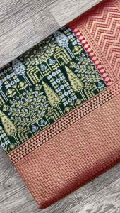 NEW ARRIVAL OF HANDWOVEN PURE BANARASI SAREE LOOKS BEAUTIFUL FOR BIG INDIAN WEDDINGS