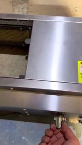 Commercial eless LPG Gas BBQ Griller Heavy‑Duty Stainless Steel Outdoor Barbecue Grill for Food Stall