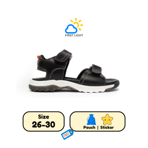 First Light S02 Black Sandal Anak Balita