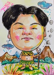 รับวาดภาพการ์ตูน เหมือน ภาพล้อเลียน รับวาดรูป (ราคาโปรโมชั่น)