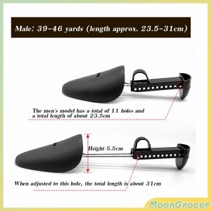 M.Grocer. Shoe Tree Spring Type Men&Women Support Plastic Stretcher Shaper Expander