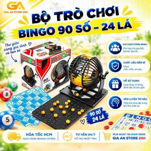 Lô tô quay 90 số -Bingo các loại