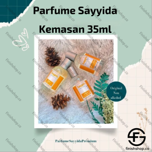 PARFUME SAYYIDA 100% ORI ISI 35 ML Non alkohol tahan lama hingga 24 jam (isi 35ML) PRODUK TERJAMIN ORIGINAL