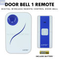Bel Pintu Rumah Listrik Door Bell Wireless Waterproof. 