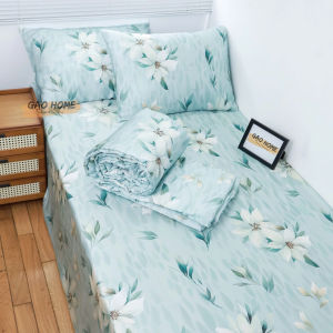 Bộ Chăn Ga Cao Cấp Chất Liệu Tencel 60s Thấm Hút Mồ Hôi Kháng Khuẩn Điều Nhiệt Tốt - KIMI