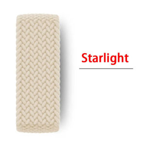 Nylon Braided Elastic Strap For Apple Watch Series 3/4/5/6/7/8/9/10/11 SE 2 3 Ultra 2 3 38/40/41/42/44/45/46/49mm Scrunchie Soft Sport Band Tali Jam Tangan Accessories