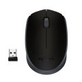 Logitech M170 Wireless Mouse, 2.4 GHz with USB Nano Receiver, Optical Tracking, 12-Months Battery Life, Ambidextrous, PC. 