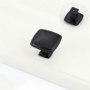 Tay nắm tủ gỗ tay nắm cửa đen (kèm ốc) -Lumbley