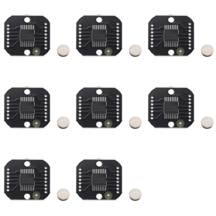 【eryu01】8X MT6835 Magnetic Encoder Module PWM/SPI Brushless Motor 21BIT ...