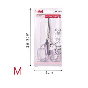 Transparent Scissors Handmade Paper Cutter Home Portable Office Stationery