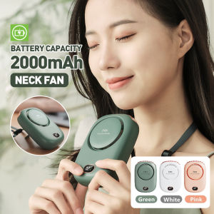 Kipas Gantung Leher Rechargeable 2000mAh: Fitur & Keunggulan