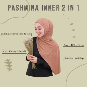 Pashmina Inner 2 in 1: Solusi Hijab Praktis untuk Kegiatan Outdoor