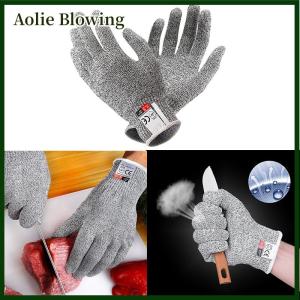 Aolie HPPE Level 5 Safety Anti Cut Gloves High-strength Industry Kitchen Gardening Anti-Scratch Anti-cut Cutting Multi-Purpose