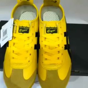 Ontska Tiger Lace Casual ShoesYellow