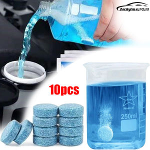Universal Home Window Solid Cleaner Windshield Ultra-clear Wiper Glass Cleaning Detergent Car Cleaning Effervescent Tablets