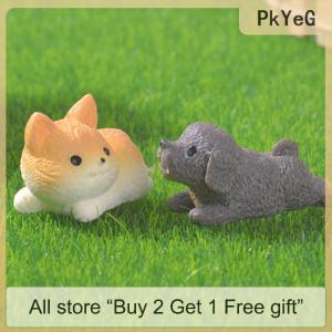 [COD] PkYeG Tool 1PC Desk Accessories Figurines Miniatures Cute Cartoon Simulation Dog Micro Landscape Ornaments For Home Decoration