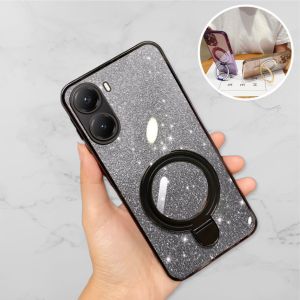 Soft Case Xiaomi Poco X7 Pro 5G / X7 5G Gliter Premium TPU Ring Magnetic Softcase