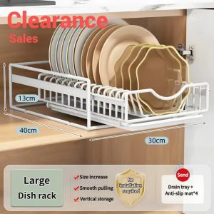 Bowl rack pumping storage rack kitchen storage frame kitchen supplies Dryer draining water frame tableware rack