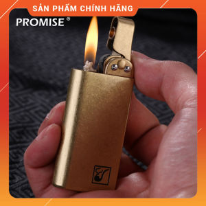 Hộp Quẹt Bật Lửa xăng đá BNC009 thiết kế đẹp độc lạ - dùng xăng bấc đá cao cấp ( giao mẫu ngẫu nhiên )