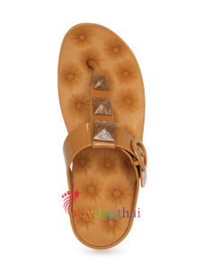 Dép nữ Thái Lan nữ quai kẹp Moniga Sofa đế cao 4p siêu êm chống trơn