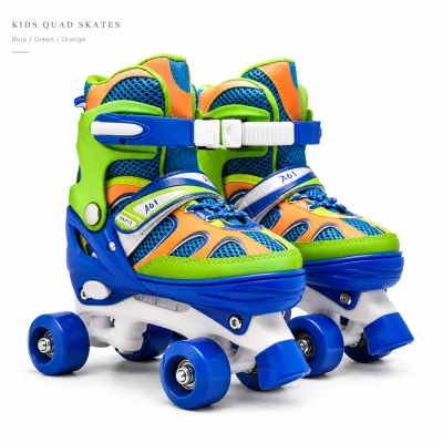 Yowxii Double row Skate Roller Inline 4 wheel Roller Skating Shoes for Kids Suitable for Beginners