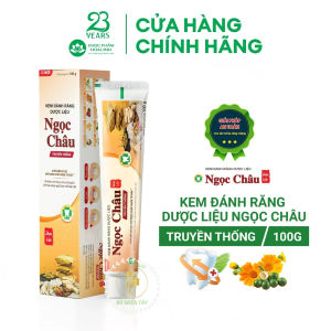 Kem Đánh Răng Dược Liệu Ngọc Châu Truyền Thống/Chuyên Gia 100g – Ngừa Viêm Lợi Răng Chắc Khỏe