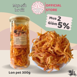 Khô Mực Bơ Tỏi 300g 2c Mart