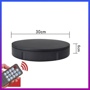 Rotating Display Stand 100KG loadable 30cm 360 turning 2 speeds model turntable with remote controller #300