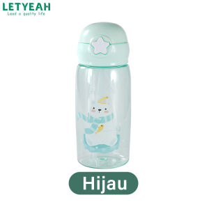 LetYeah botol minum anak sedotan botol air tempat minum water botol 520ml