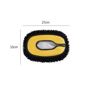 Chổi lau rửa xe ô tô đa năng MYT Chổi rửa xe hơi thu gọn ba phần vệ sinh đa năng Cây lau rửa xe ô tô cán dài