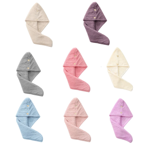 Hair Towel Super Absorbent Hair Towel Wrap For Women Soft Microfiber Turban For Wet Hair Fast Drying