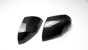 Cornerr Carbon Fiber Car Rear Side Wing Mirror Caps Add On Rear View Mirror Cover Trim For Hyundai Ioniq 5 NE 5 N SE 2022 2023 2024 2025 K7M2P