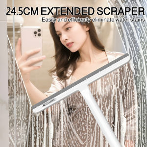 Glass Squeegee Water Wiper Multi-Functional Cleaning Tool for Windows and Mirrors
